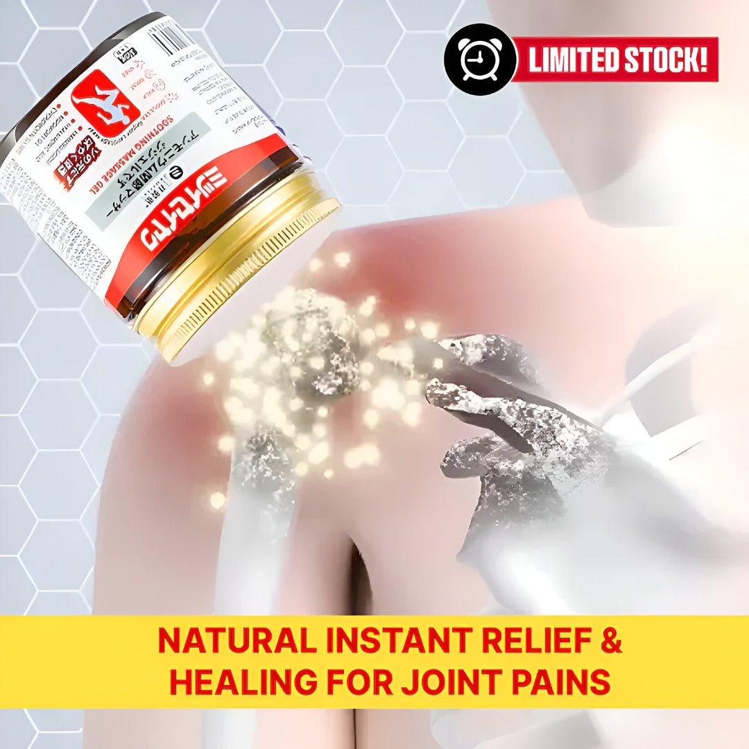 Instant Pain Relief – Japanese Technology Massage Gel (Natural & Safe) Buy 1 Get 1 FREE