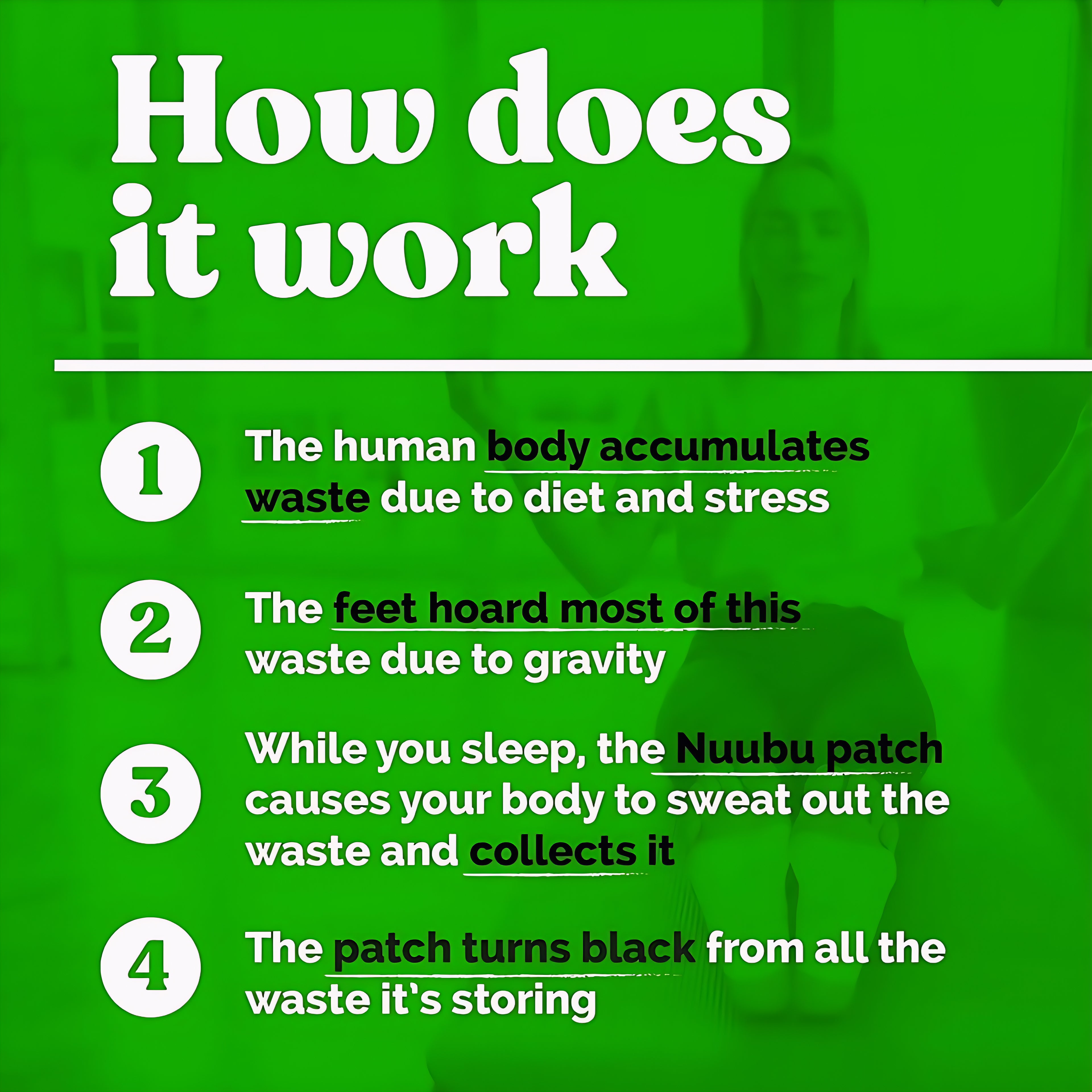 KINOKI Cleansing Detox Foot Pads, (20pcs) For 20 Day