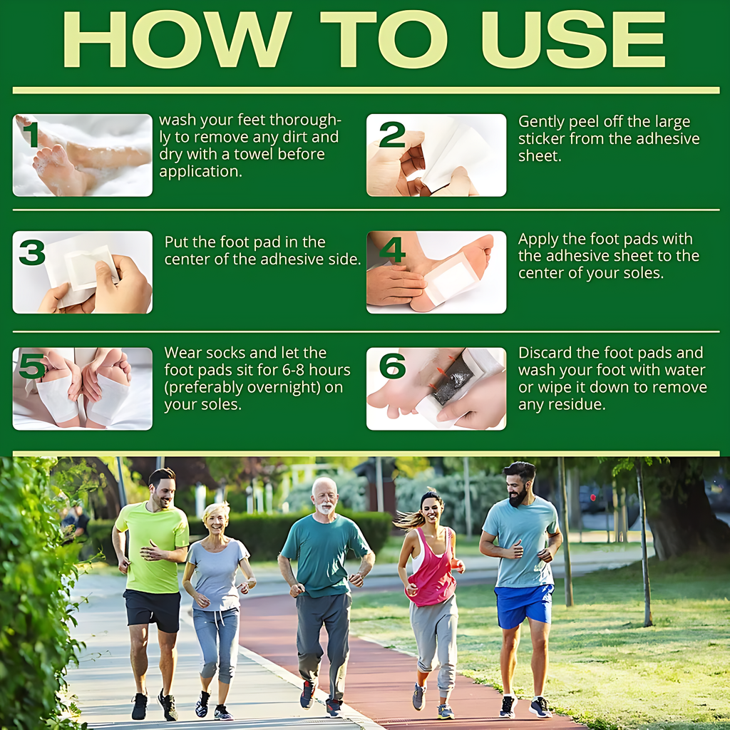 KINOKI Cleansing Detox Foot Pads, (20pcs) For 20 Day