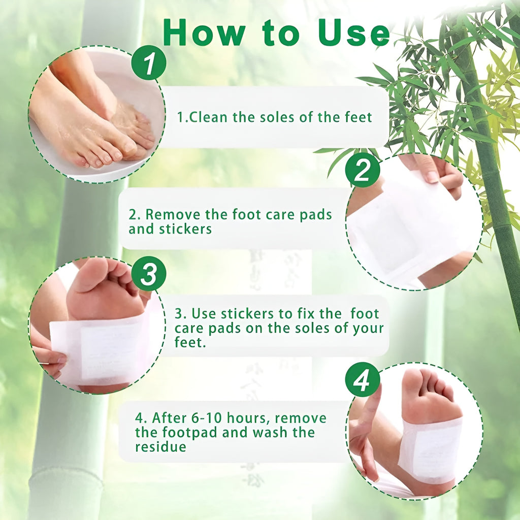 KINOKI Cleansing Detox Foot Pads, (20pcs) For 20 Day