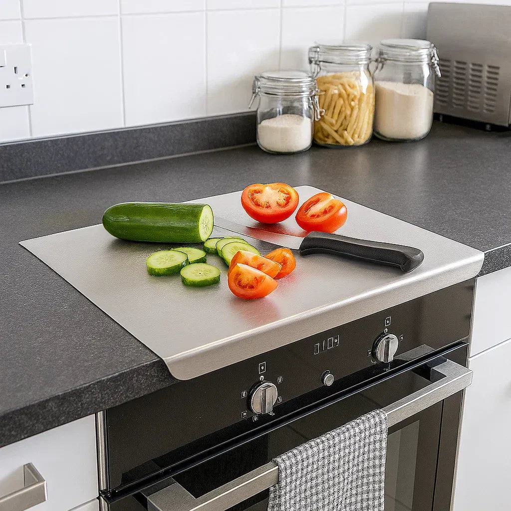 Premium Stainless Steel Chopping Board Non-Slip, Rust-Proof